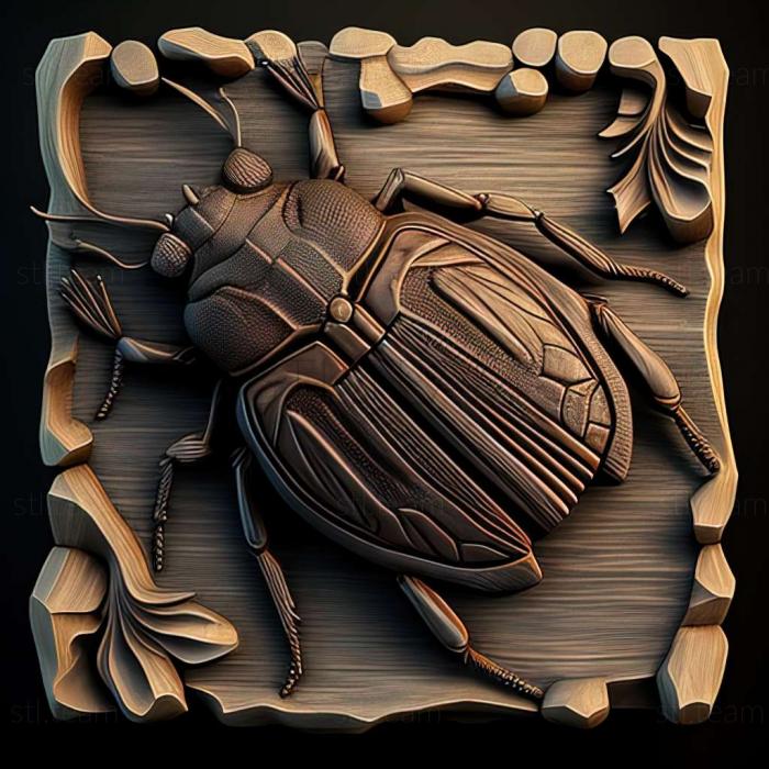 3D модель Bembidion tetracolum (STL)